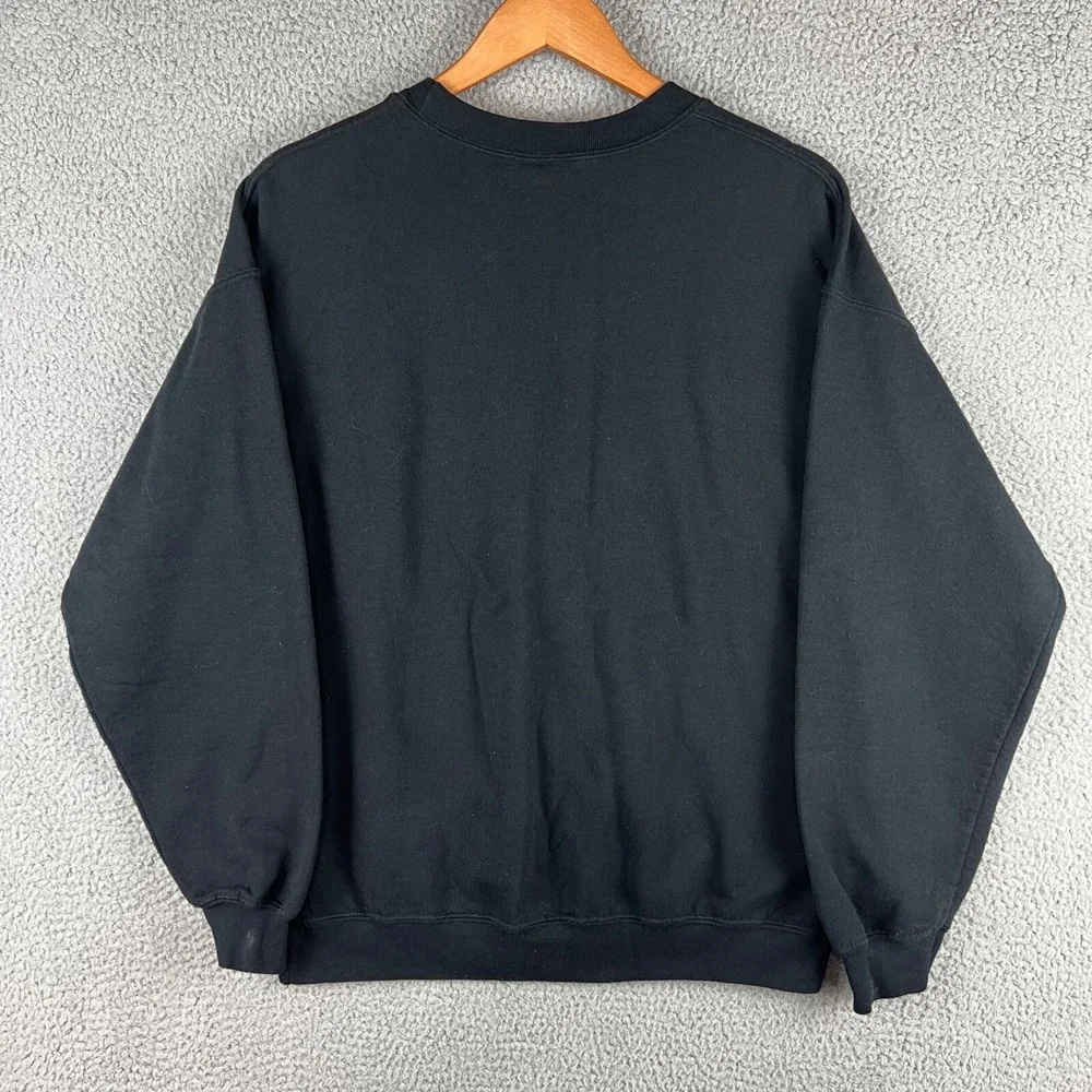 Vintage Nirvana Sweatshirt Adult Large Graphic Print Front‎ Gildan Crew Neck